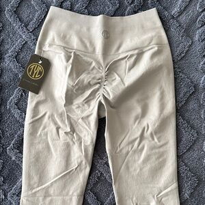 Til You Collapse Seamless Luxe Leggings Stone - Size Small